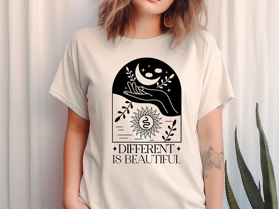 Different is Beautiful - Boho SVG Cut File
