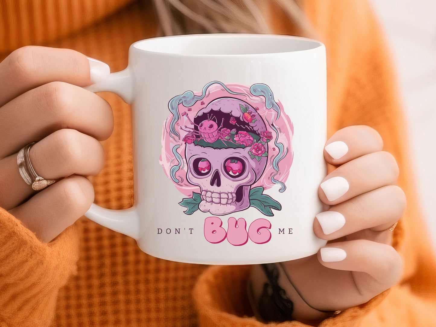 Don't Bug Me - Pink Halloween Sublimation Free