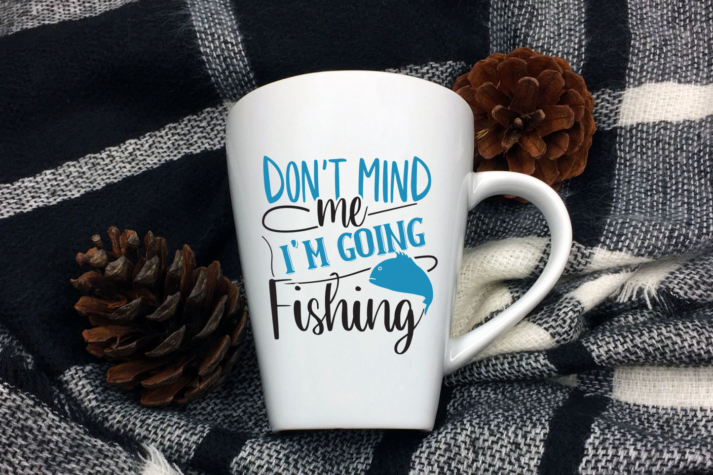 Don't Mind Me I'm Fishing SVG File