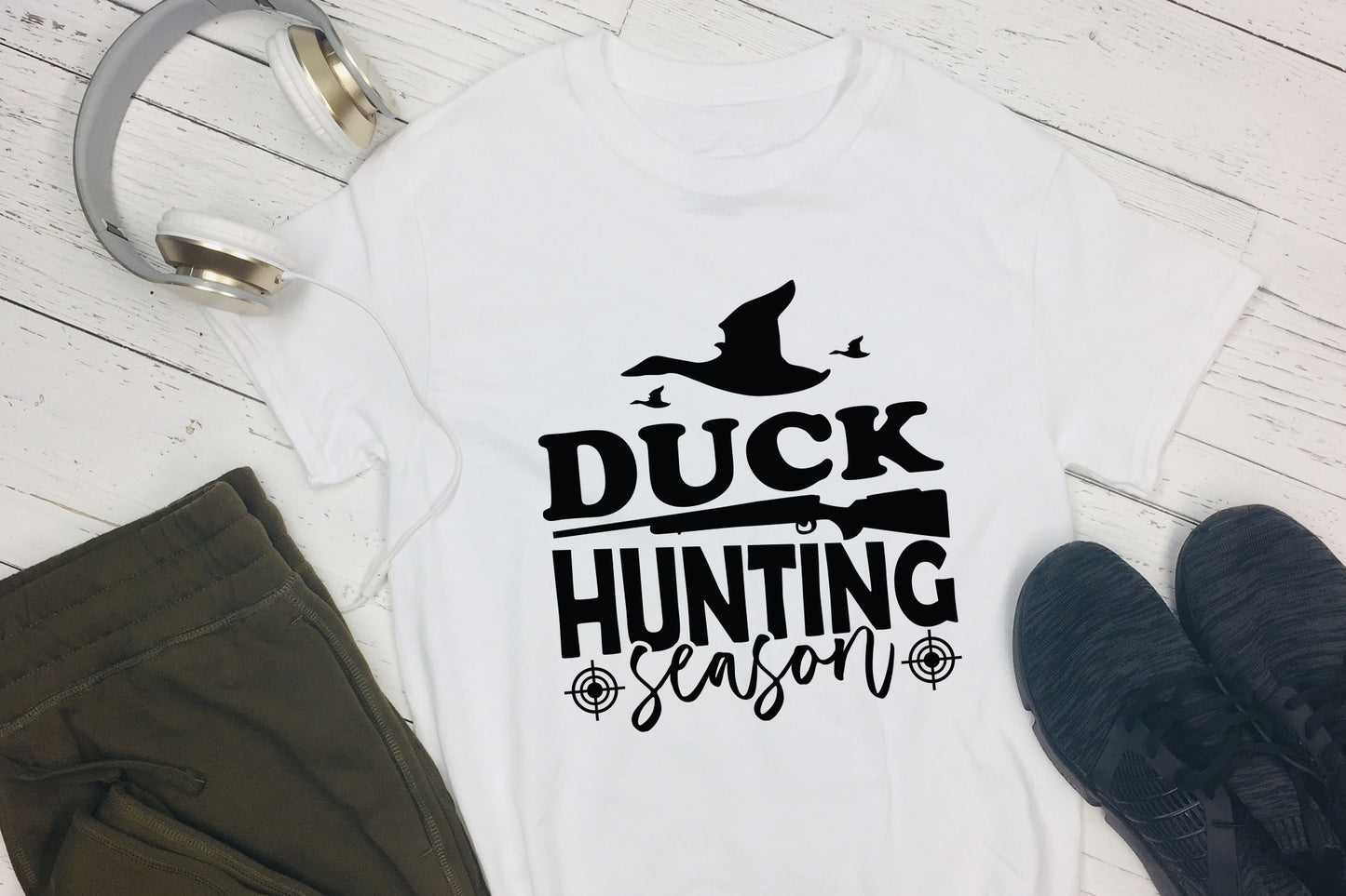 Duck Hunting Season SVG Design