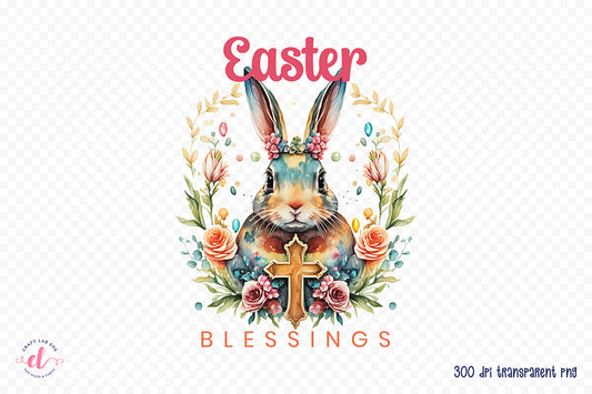 Easter Blessings Sublimation Transfer