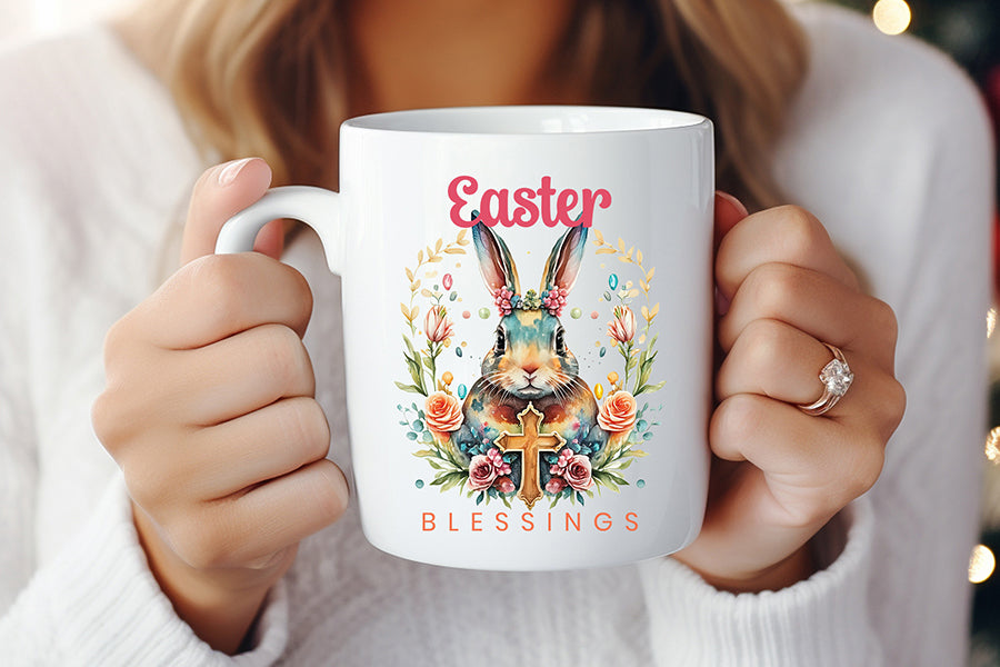 Easter Blessings Sublimation Transfer