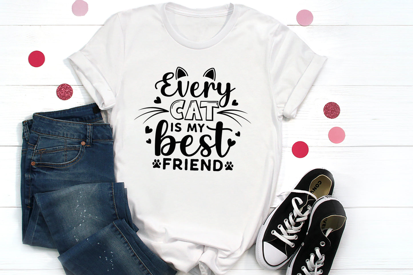Every Cat is My Best Friend SVG File