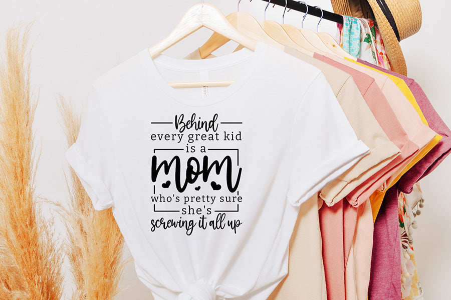 Every Great Kid is a Mom - Mother's Day SVG