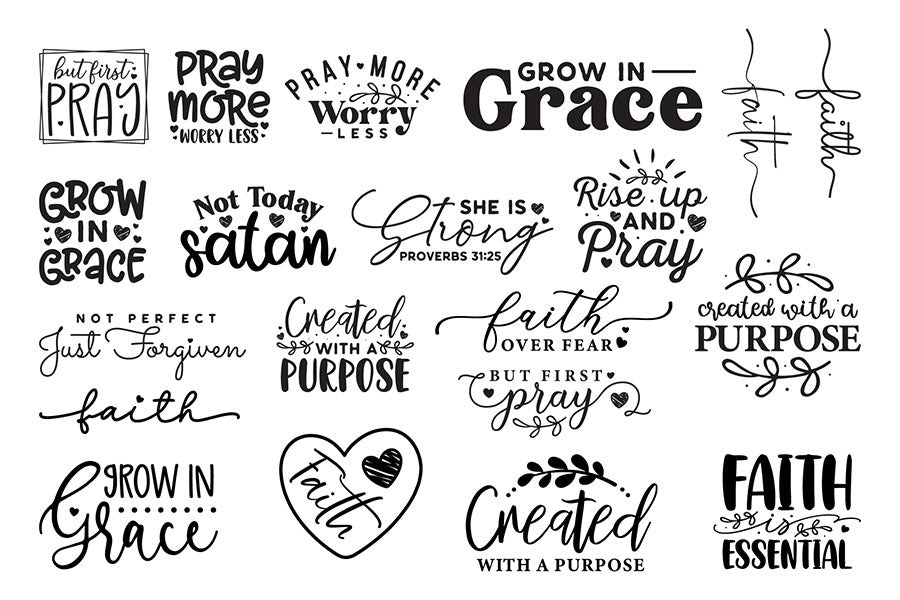 Faith SVG Bundle