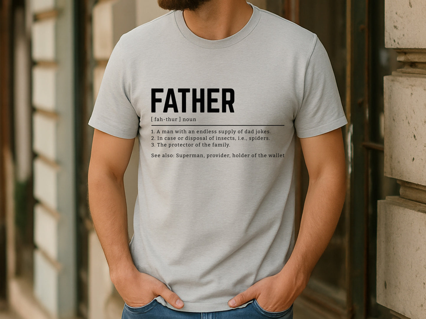 Father Definition, Fathers Day Cut File SVG