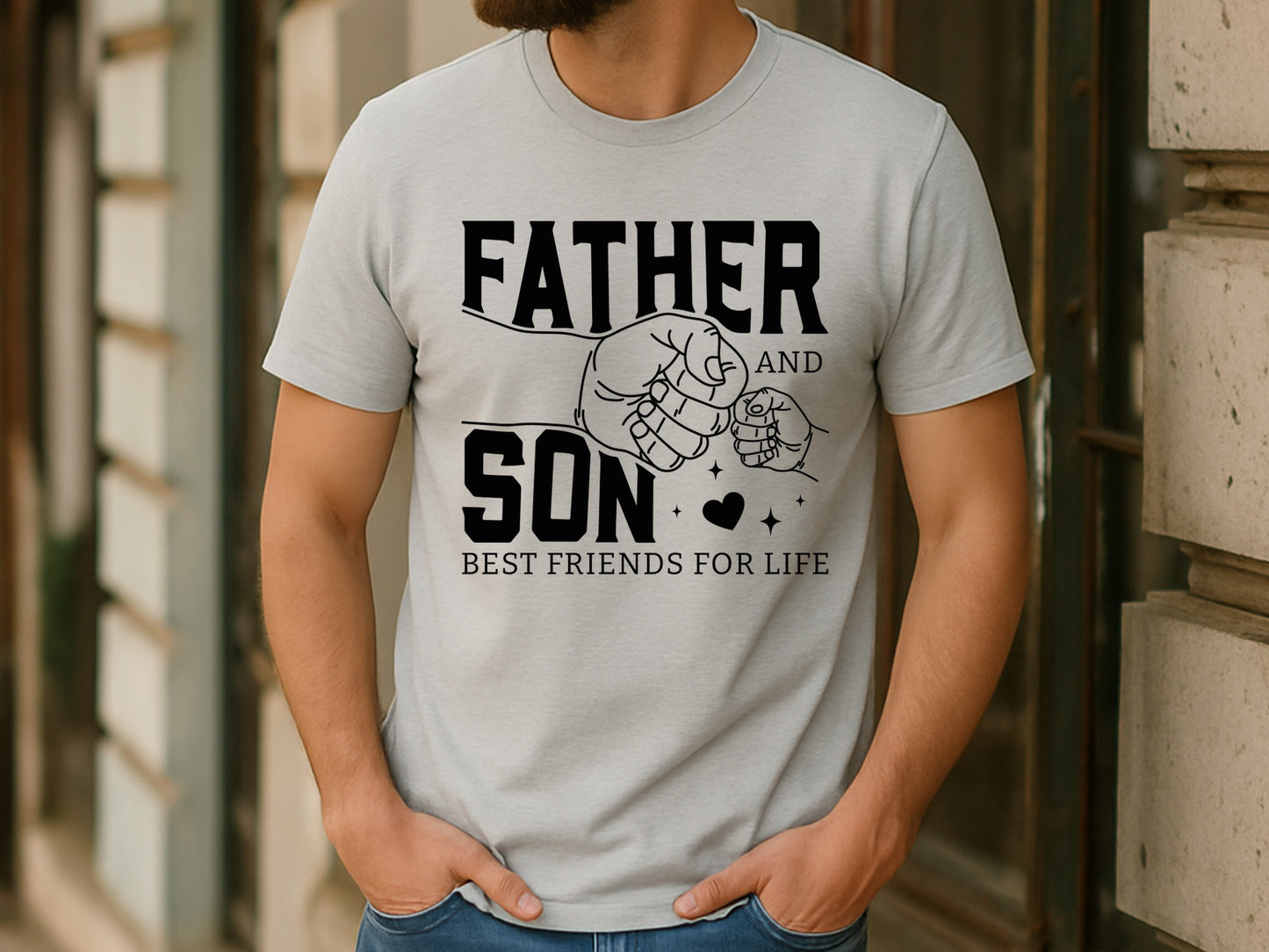 Father and Son Best Friend for Life, Father's Day SVG
