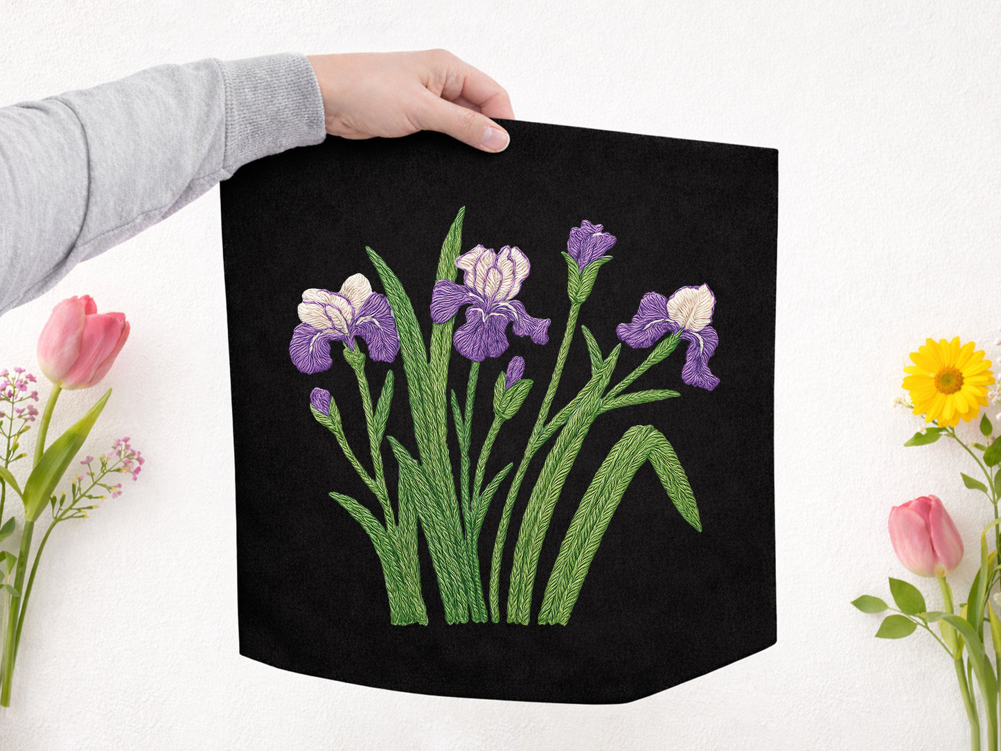Faux Spring Wildflower Sublimation Transfer