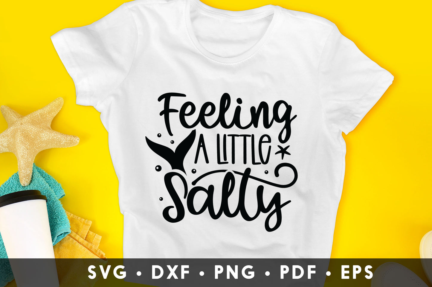 Feeling A Little Salty, Beach Day SVG