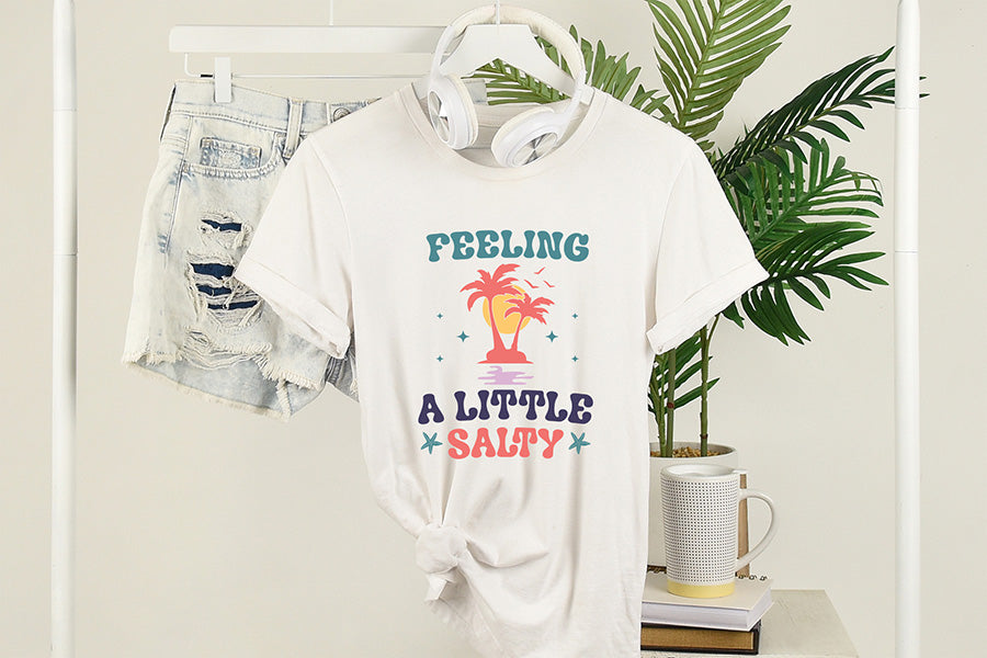 Feeling a Little Salty - Retro Summer SVG
