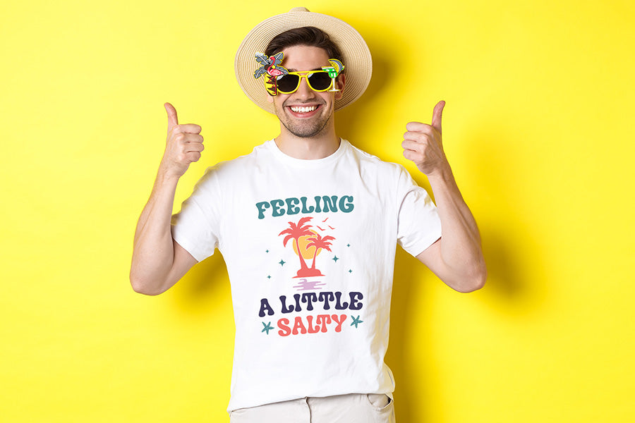 Feeling a Little Salty - Retro Summer SVG