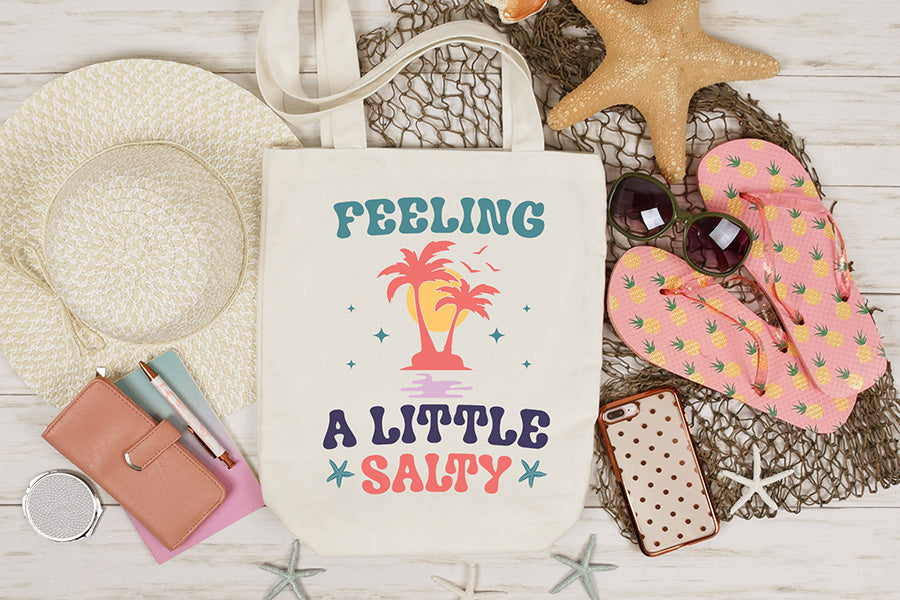 Feeling a Little Salty - Retro Summer SVG