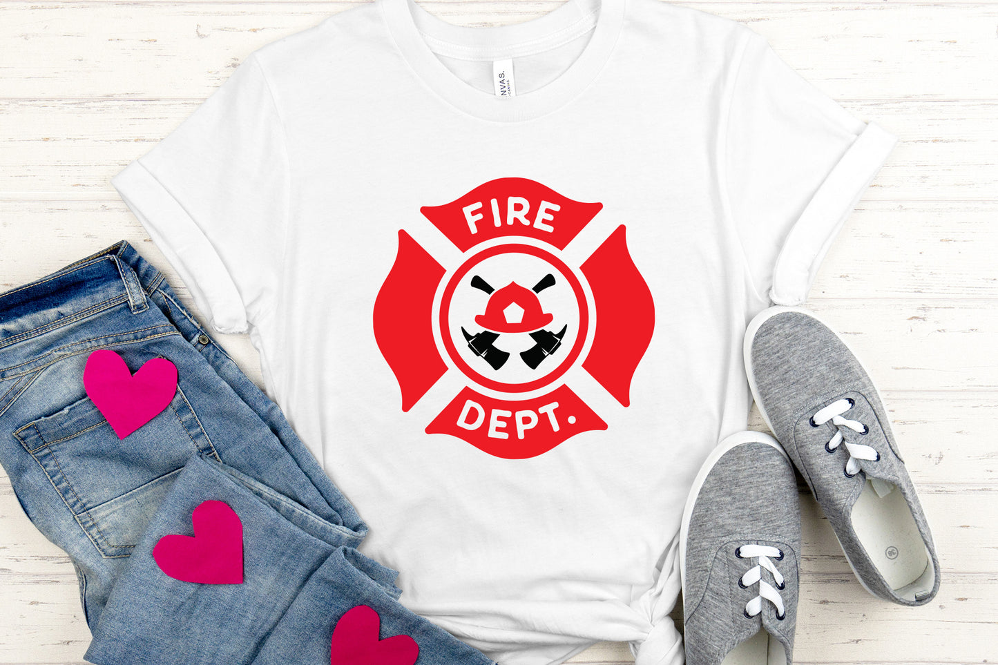 Firefighter Maltese Cross SVG