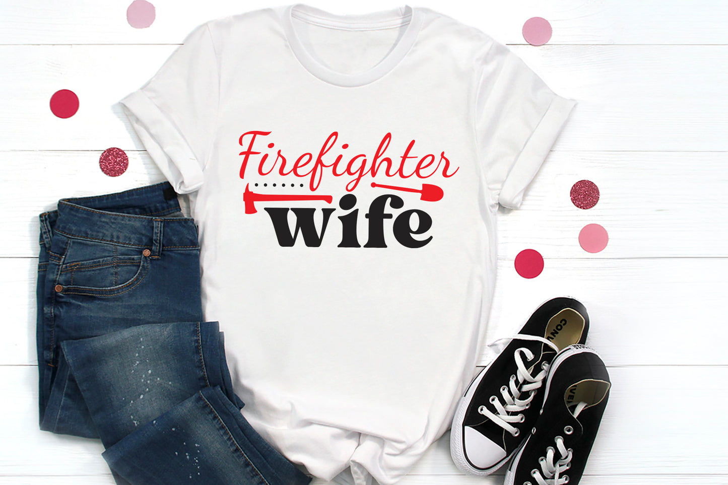 Firefighter Wife SVG File