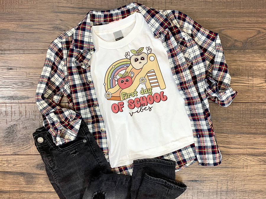 First Day of School Vibes - Back to School Sublimation