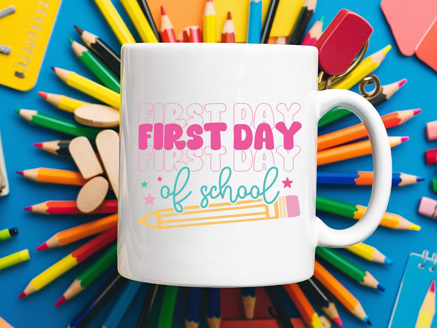 First Day of School, Cute Back to School SVG