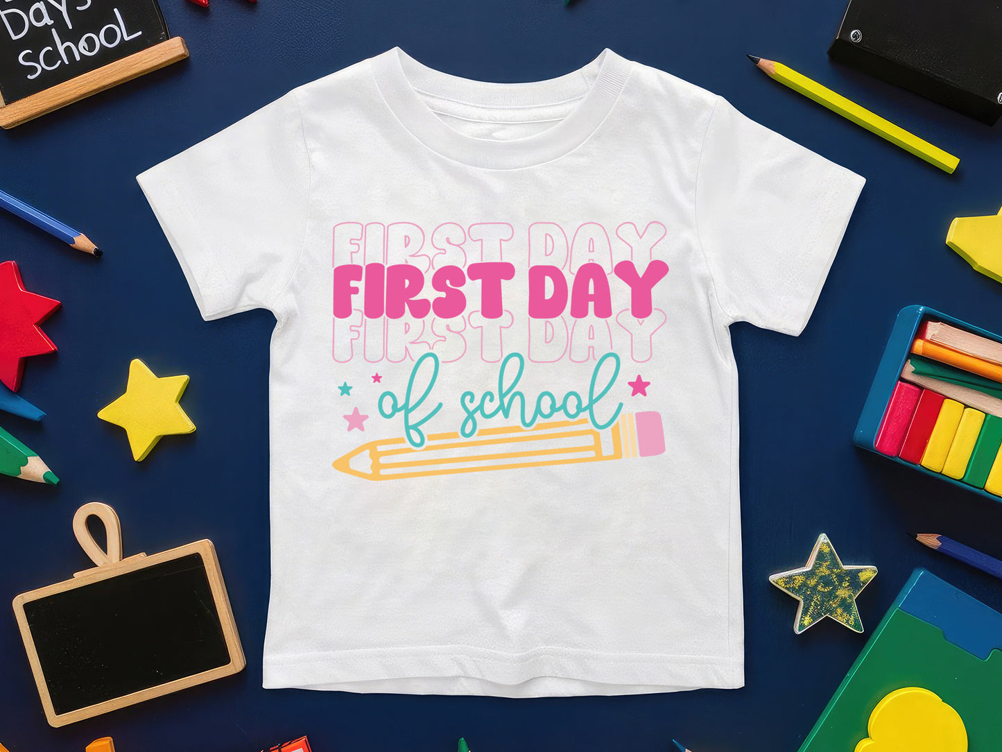 First Day of School, Cute Back to School SVG