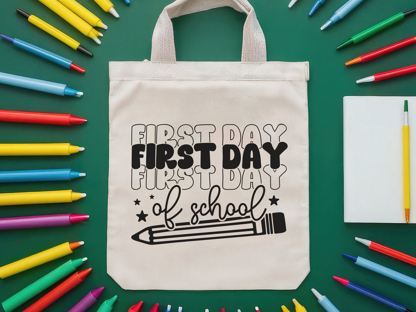 First Day of School, Cute Back to School SVG