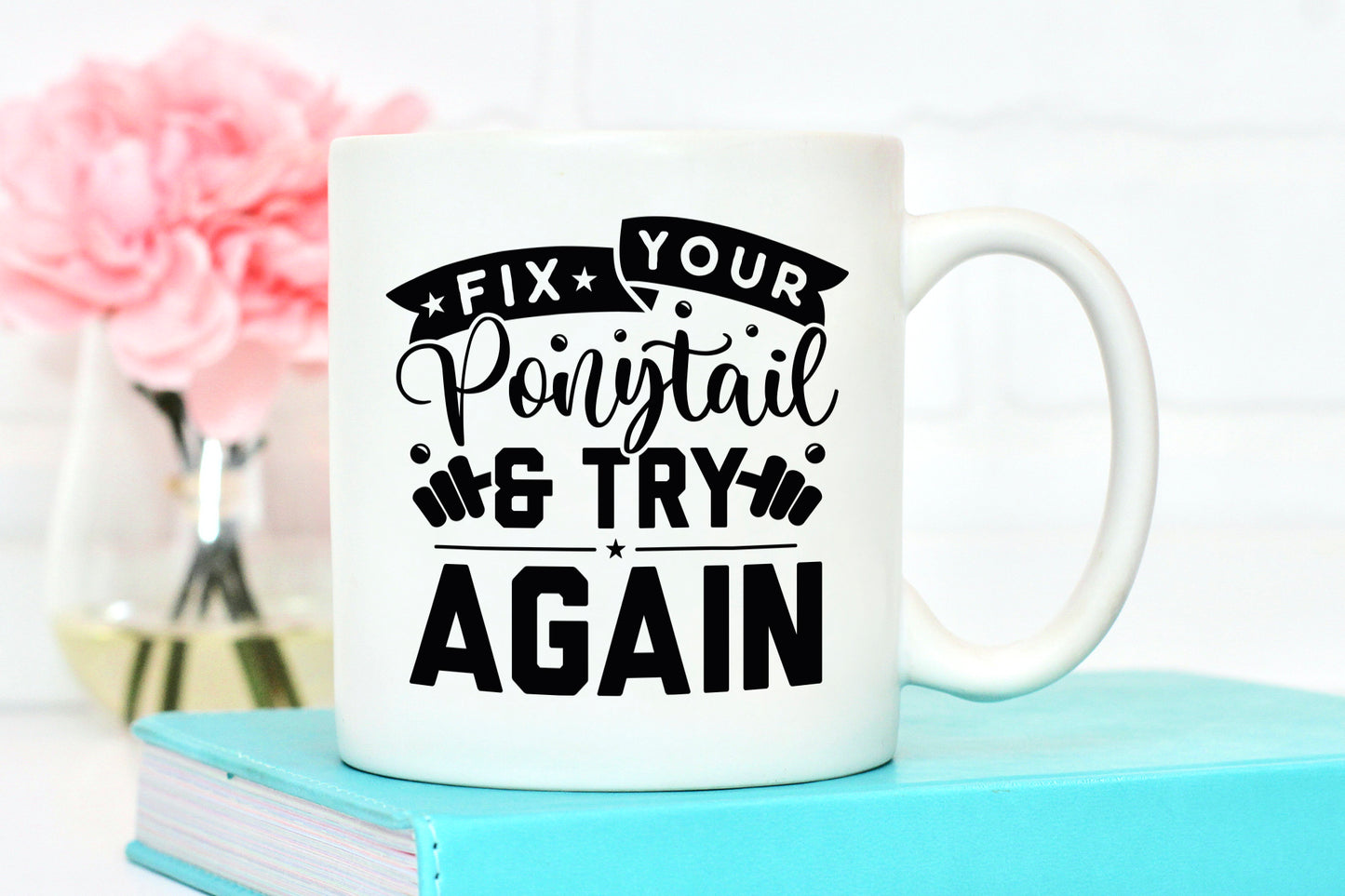 Fix Your Ponytail and Try Again, Workout SVG