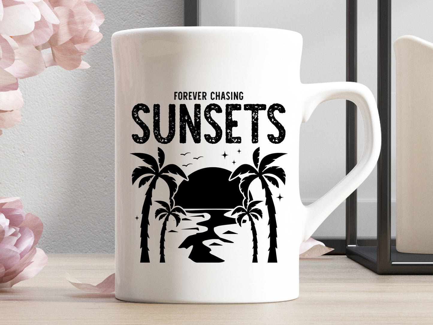 Forever Chasing Sunsets, Summer SVG File