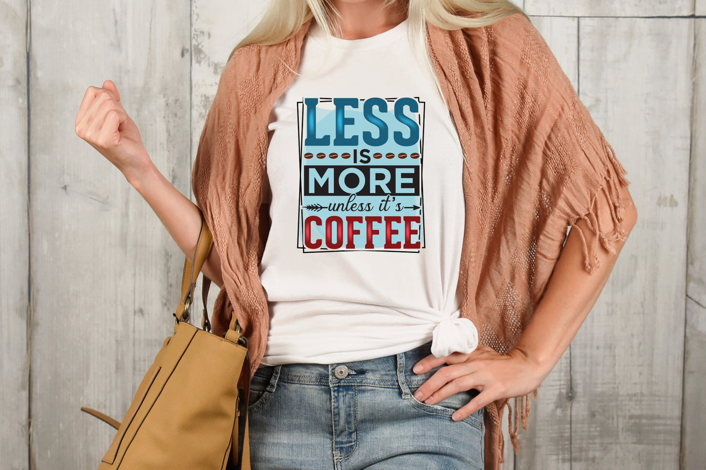 Funny Less is More Unless It's Coffee Sublimation