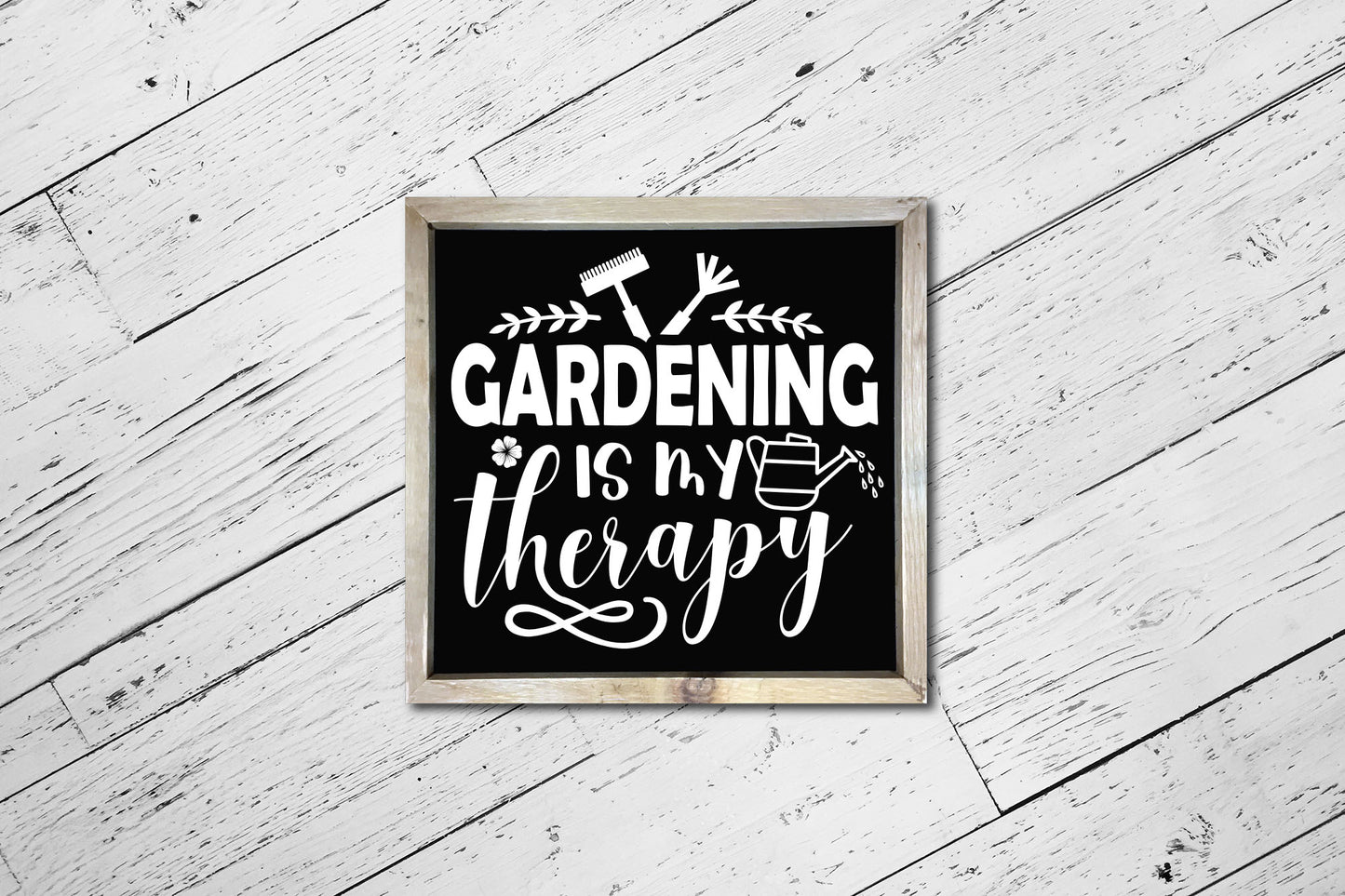 Gardening Is My Therapy SVG Cut File