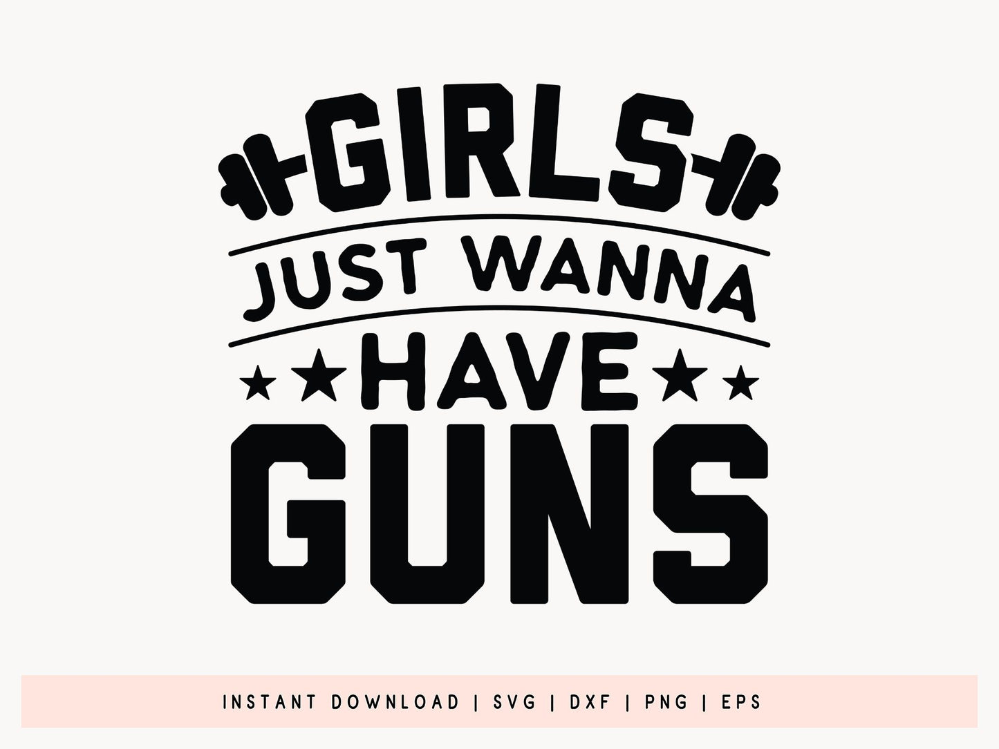 Girls Just Wanna Have Guns, Workout SVG
