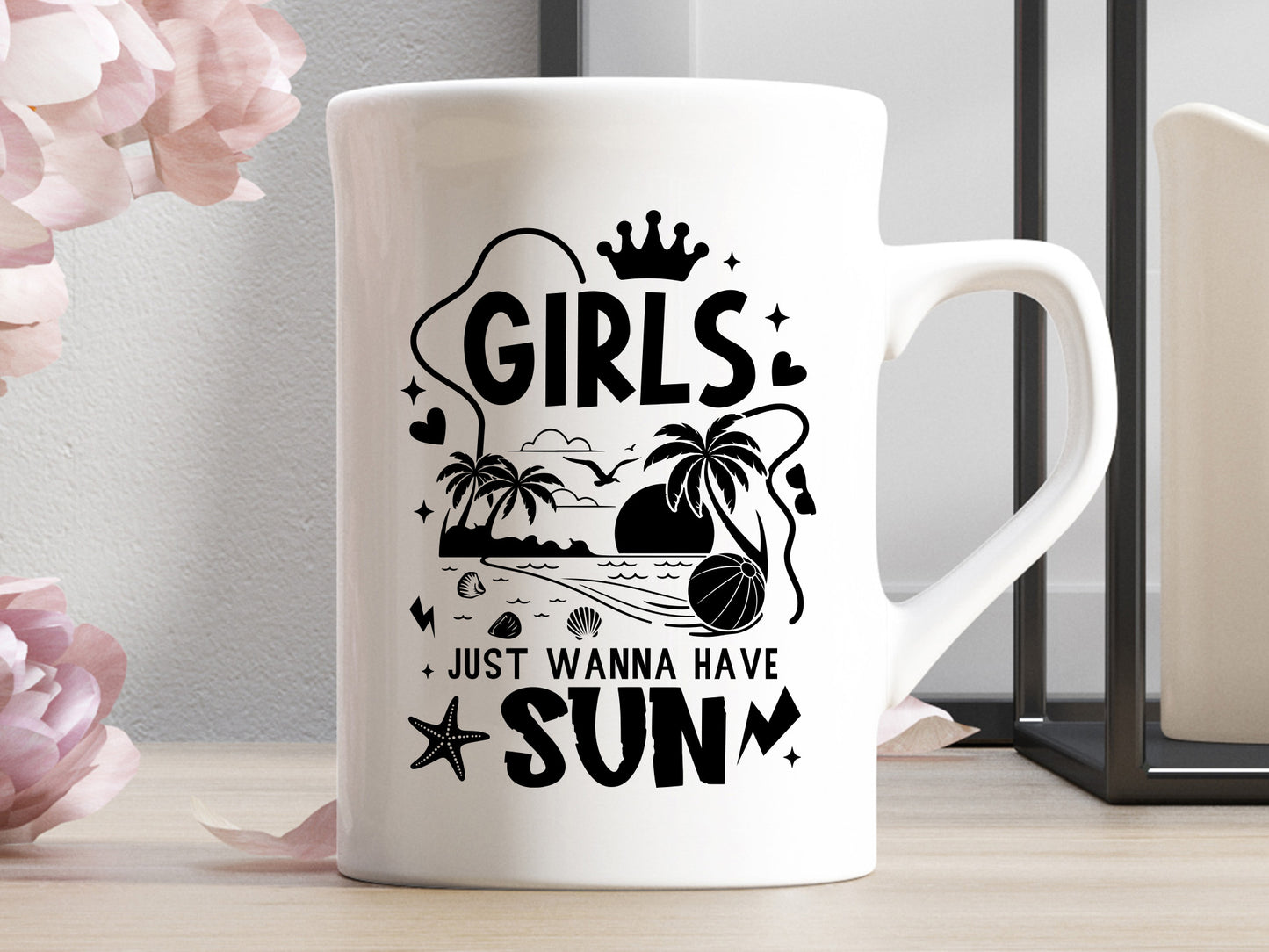 Girls Just Wanna Have Sun, Fun Summer SVG
