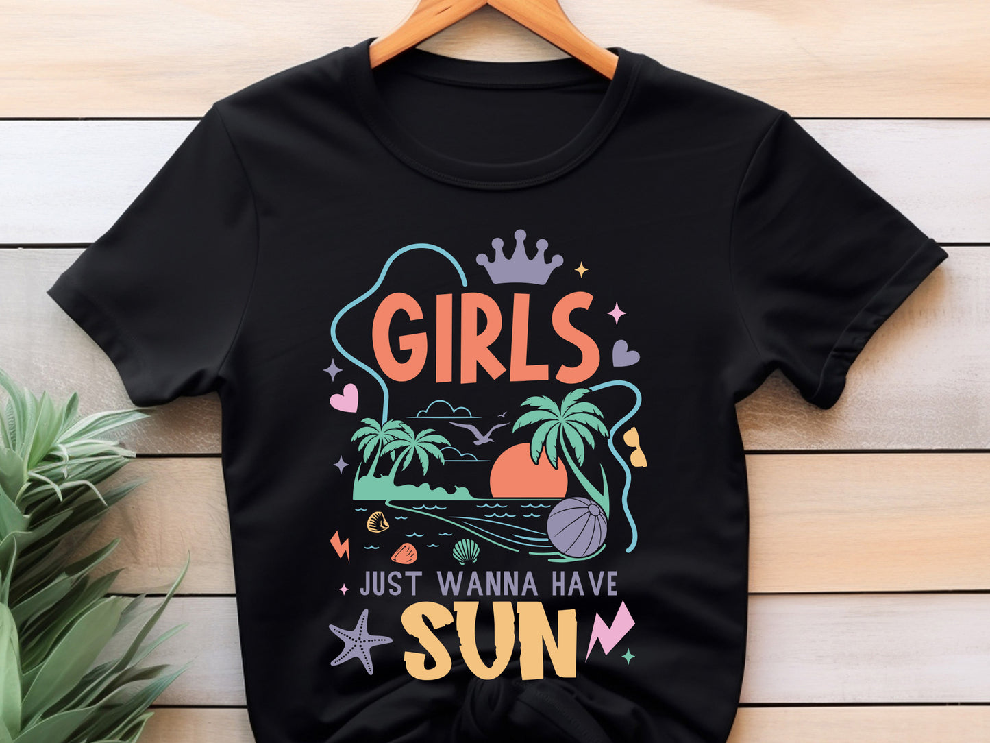 Girls Just Wanna Have Sun, Fun Summer SVG