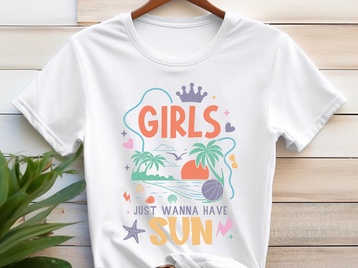 Girls Just Wanna Have Sun, Fun Summer SVG