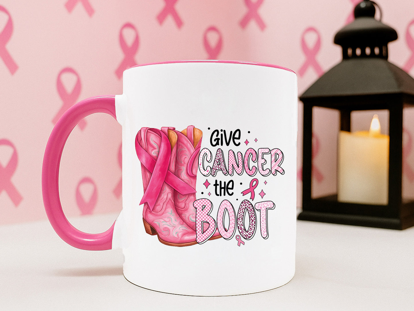 Give Cancer the Boot Preppy Sublimation