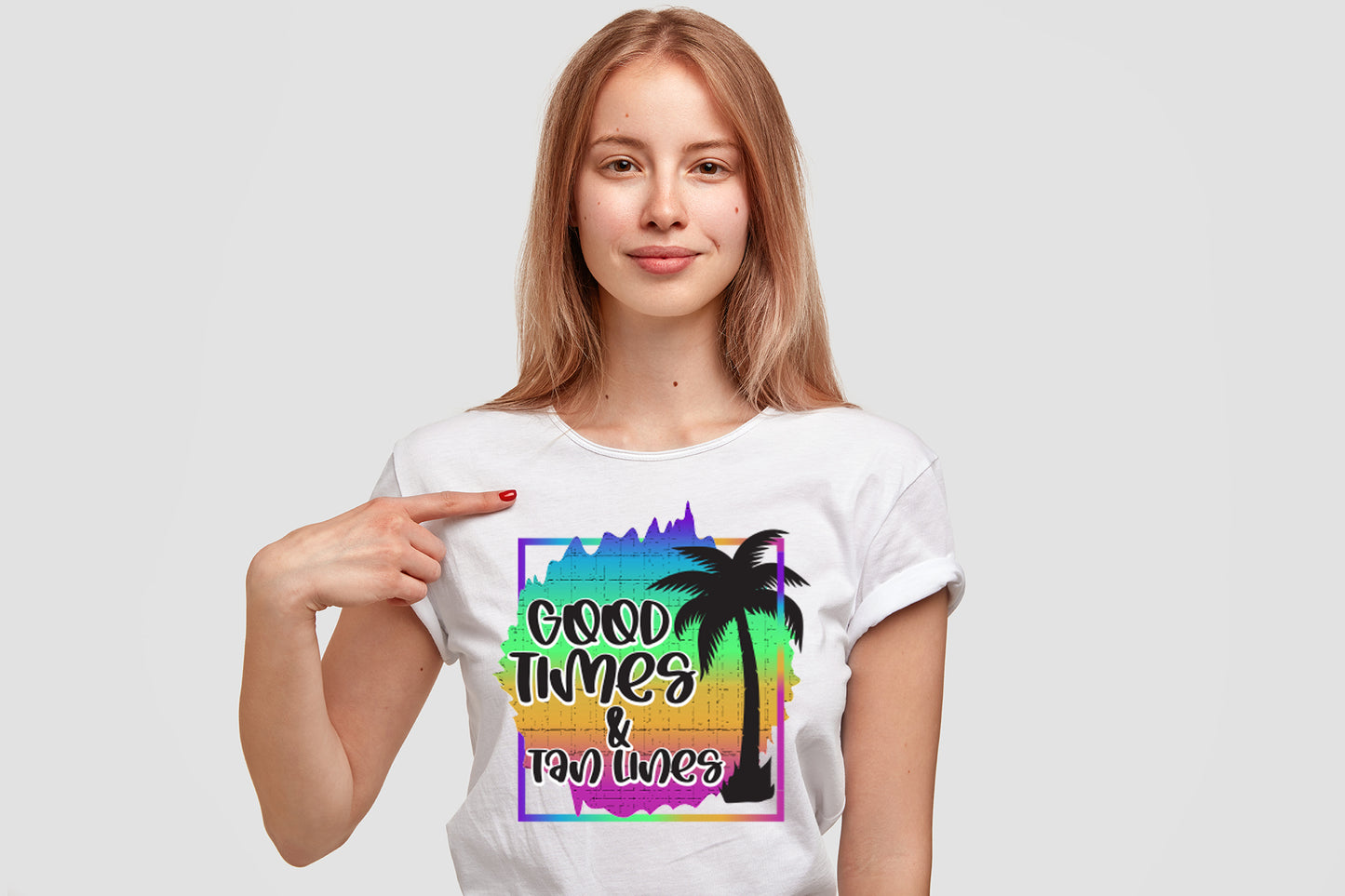 Good Times & Tan Lines, Summer PNG Sublimation