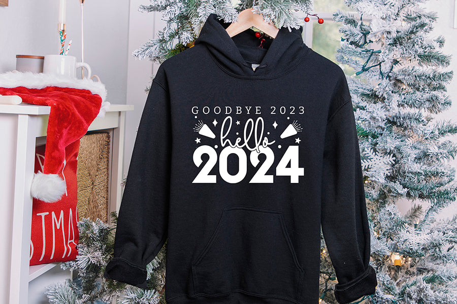 Goodbye 2023 Hello 2024 SVG - New Years Shirt