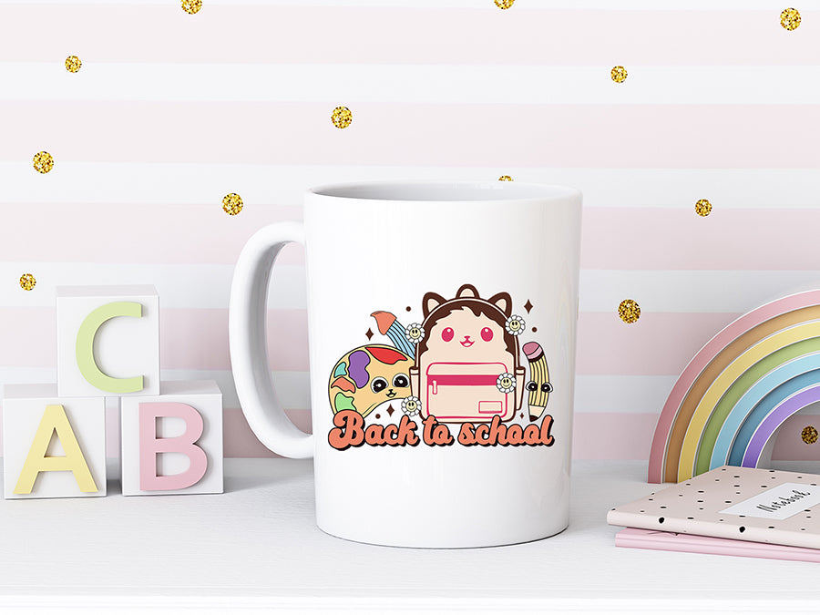 Groovy Back to School Sublimation Design
