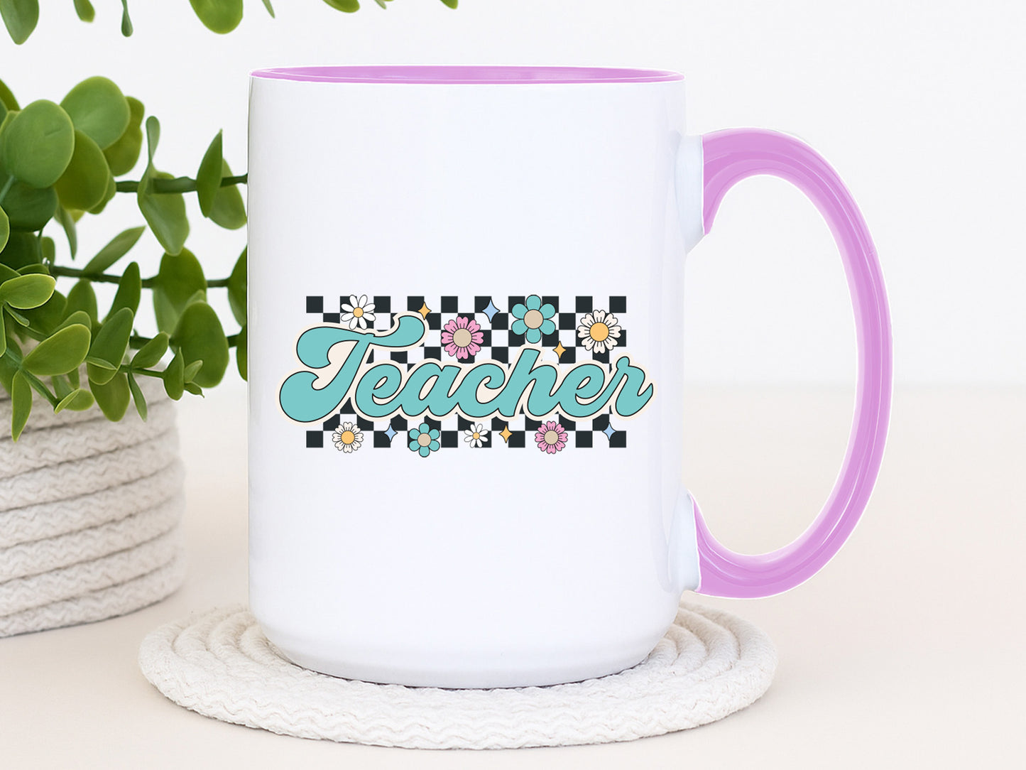 Groovy Teacher PNG Sublimation Design