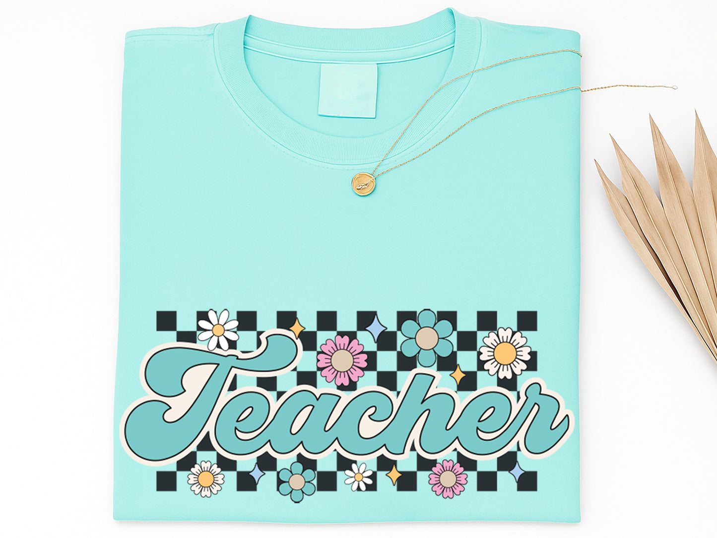 Groovy Teacher PNG Sublimation Design