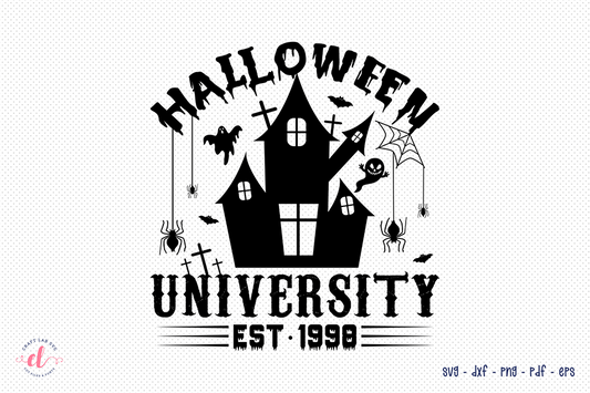Halloween University SVG - Halloween SVG