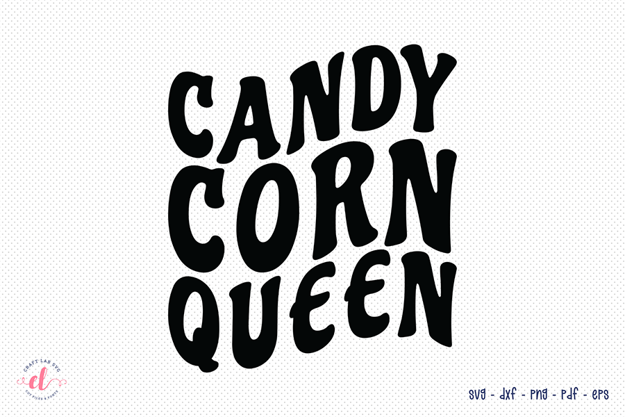 Candy Corn Queen SVG | Halloween SVG