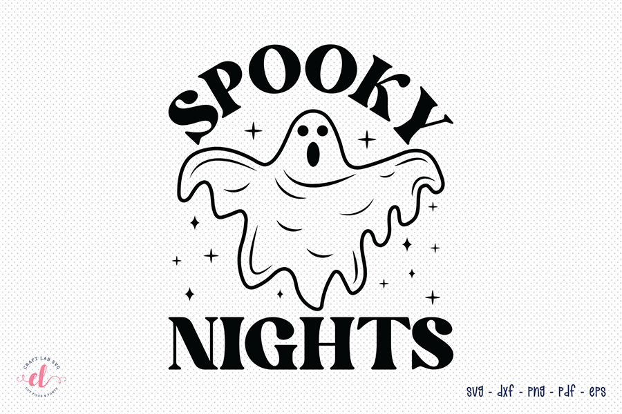 Halloween SVG Design | Spooky Nights SVG