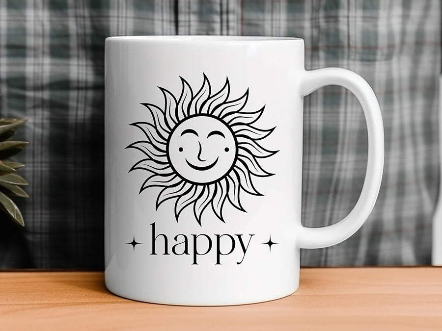 Happy - SVG Boho Cut File