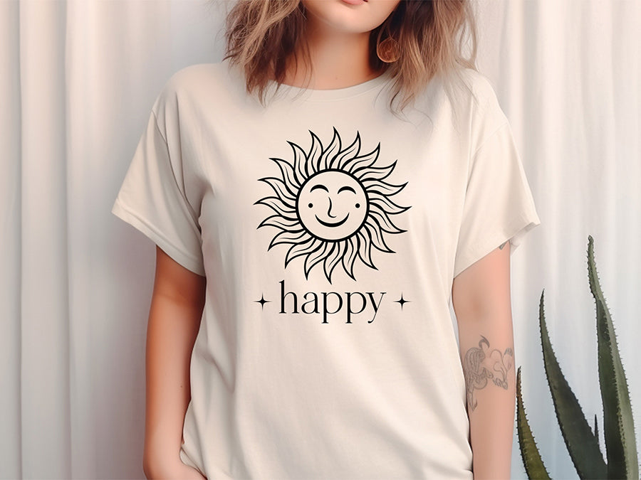 Happy - SVG Boho Cut File