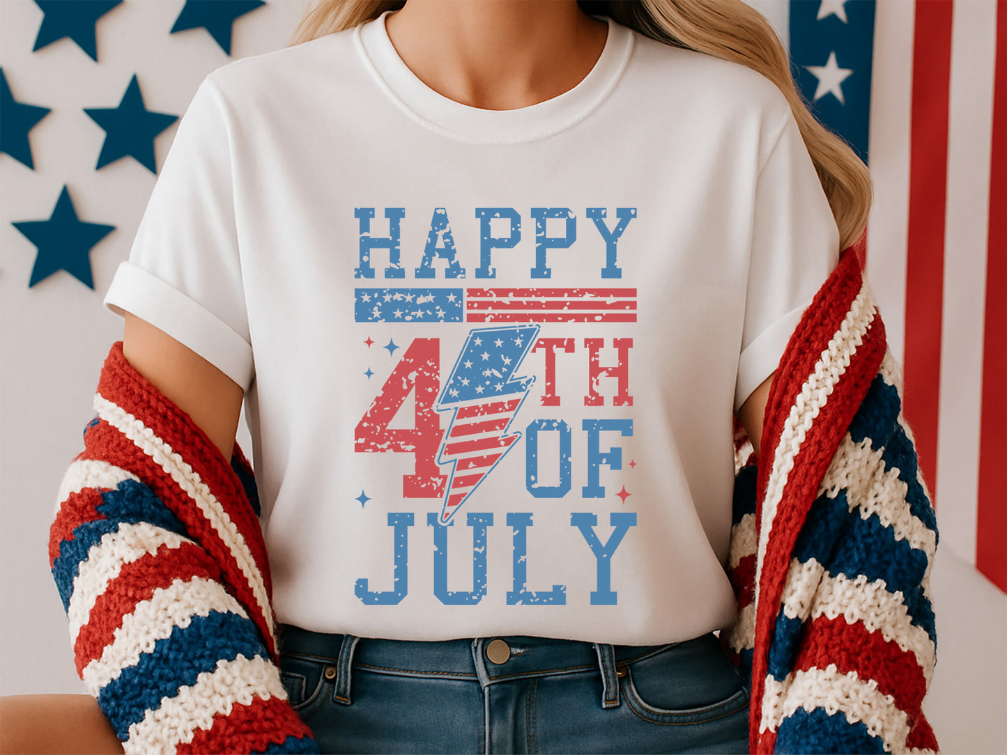 Happy 4th of July SVG File