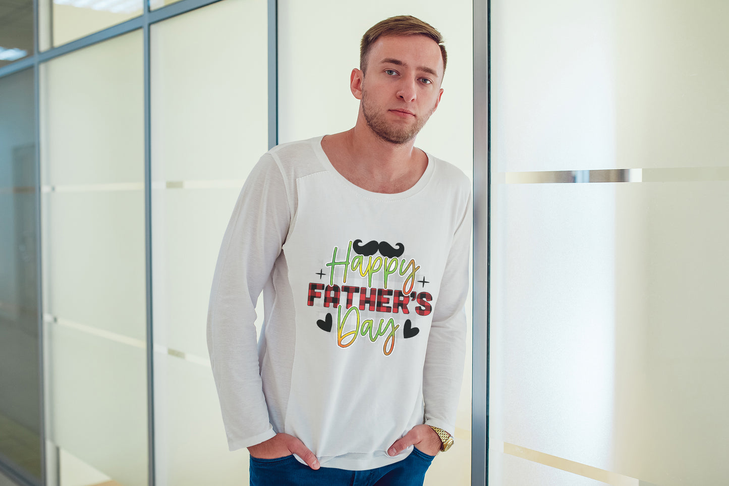 Happy Father's Day Sublimation Design PNG