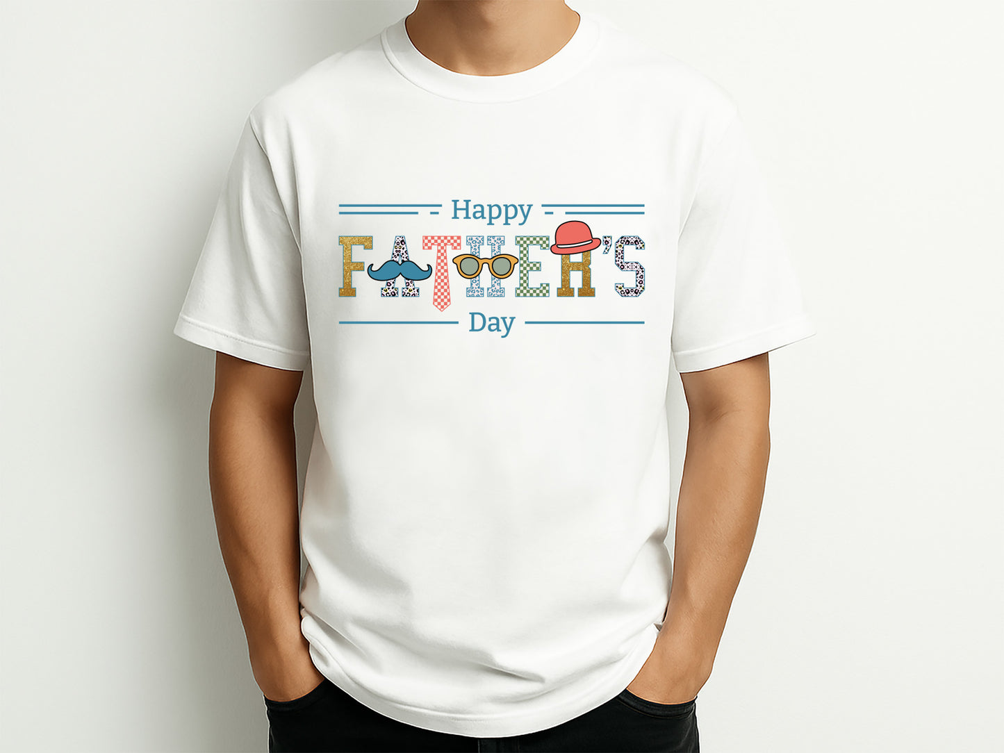 Happy Fathers Day Sublimation Design