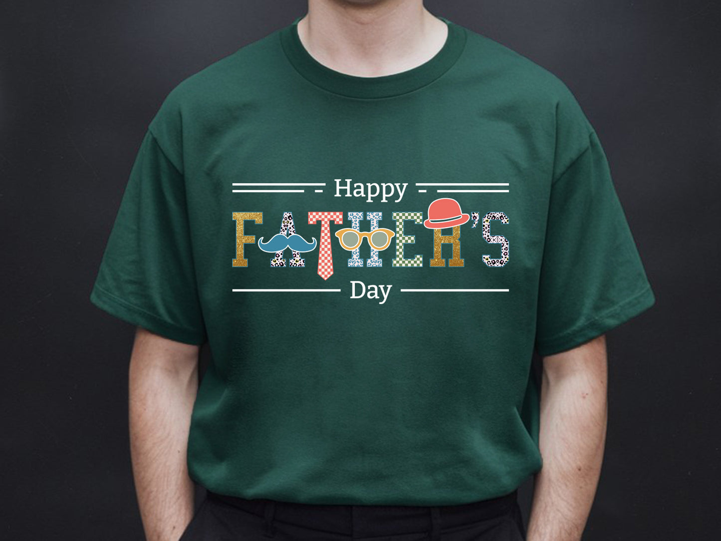 Happy Fathers Day Sublimation Design