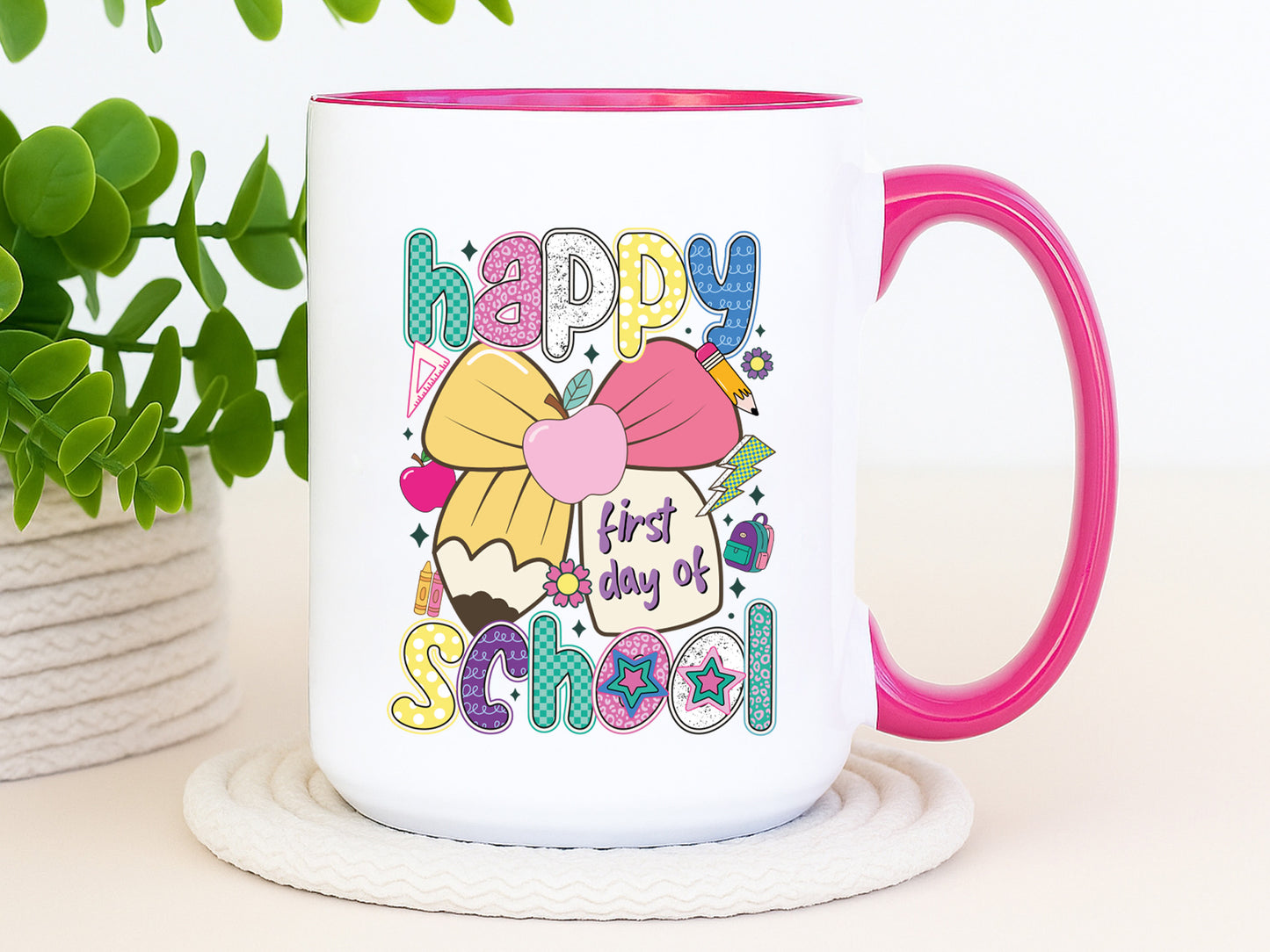 Happy First Day of School - Back to School Sublimation PNG