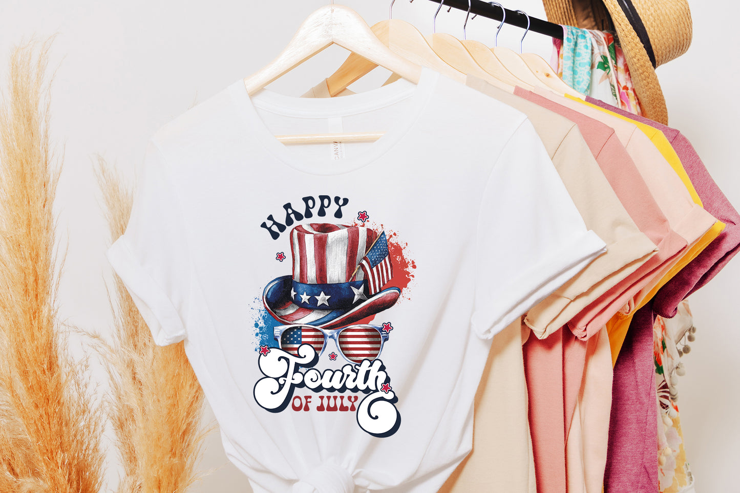 Happy Fourth of July Sublimation Design