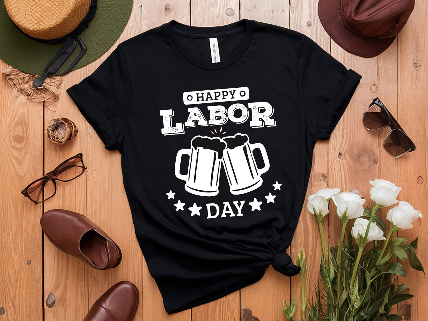 Happy Labor Day SVG Design