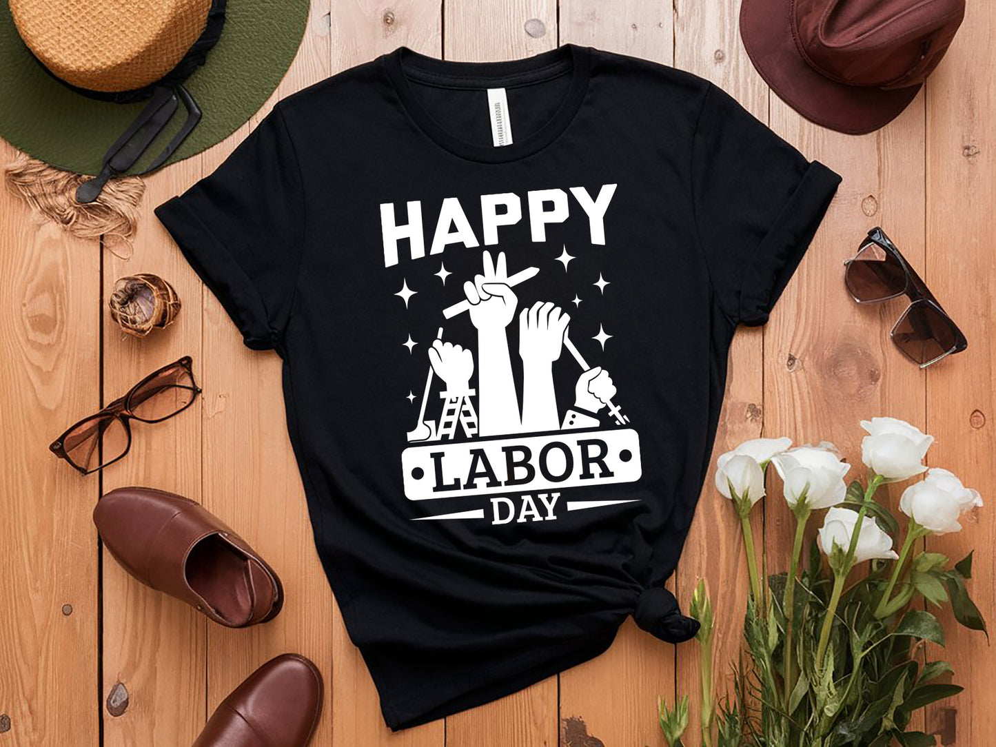 Happy Labor Day SVG File