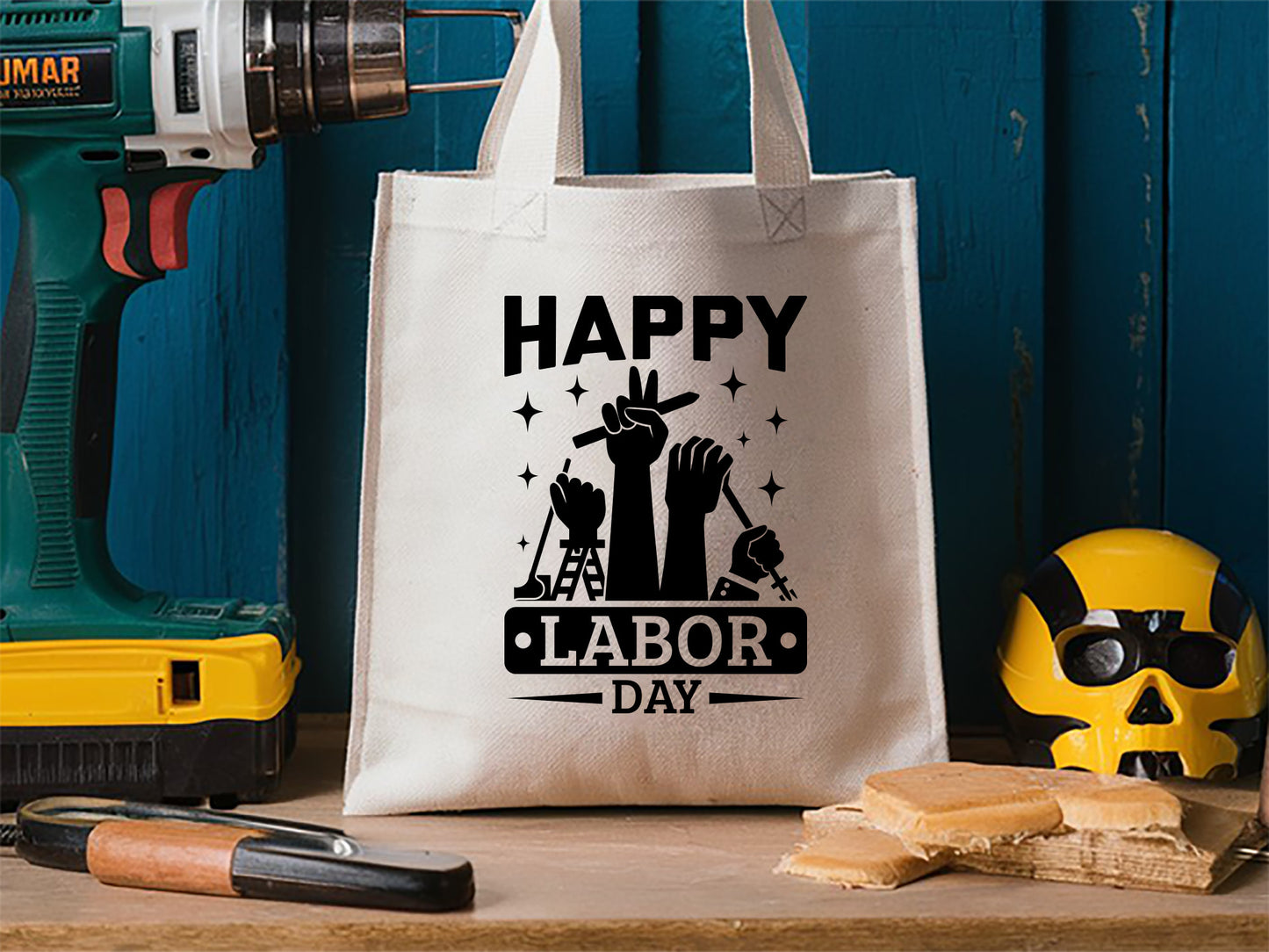 Happy Labor Day SVG File